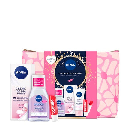 Nivea Essentials Dry & Sensitive Skin Gift Set Hydrating Skincare Collection