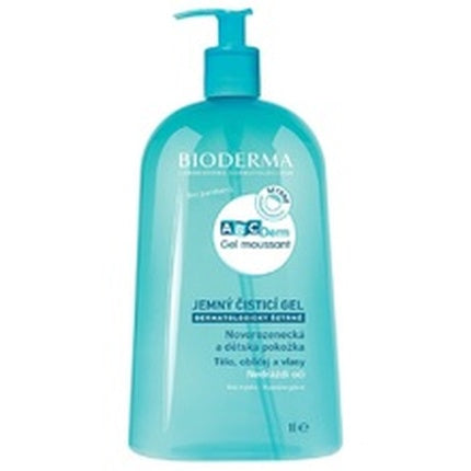 Bioderma ABCDerm Cleansing Gel, 200ml Gentle Hair & Body Wash for Babies and Children