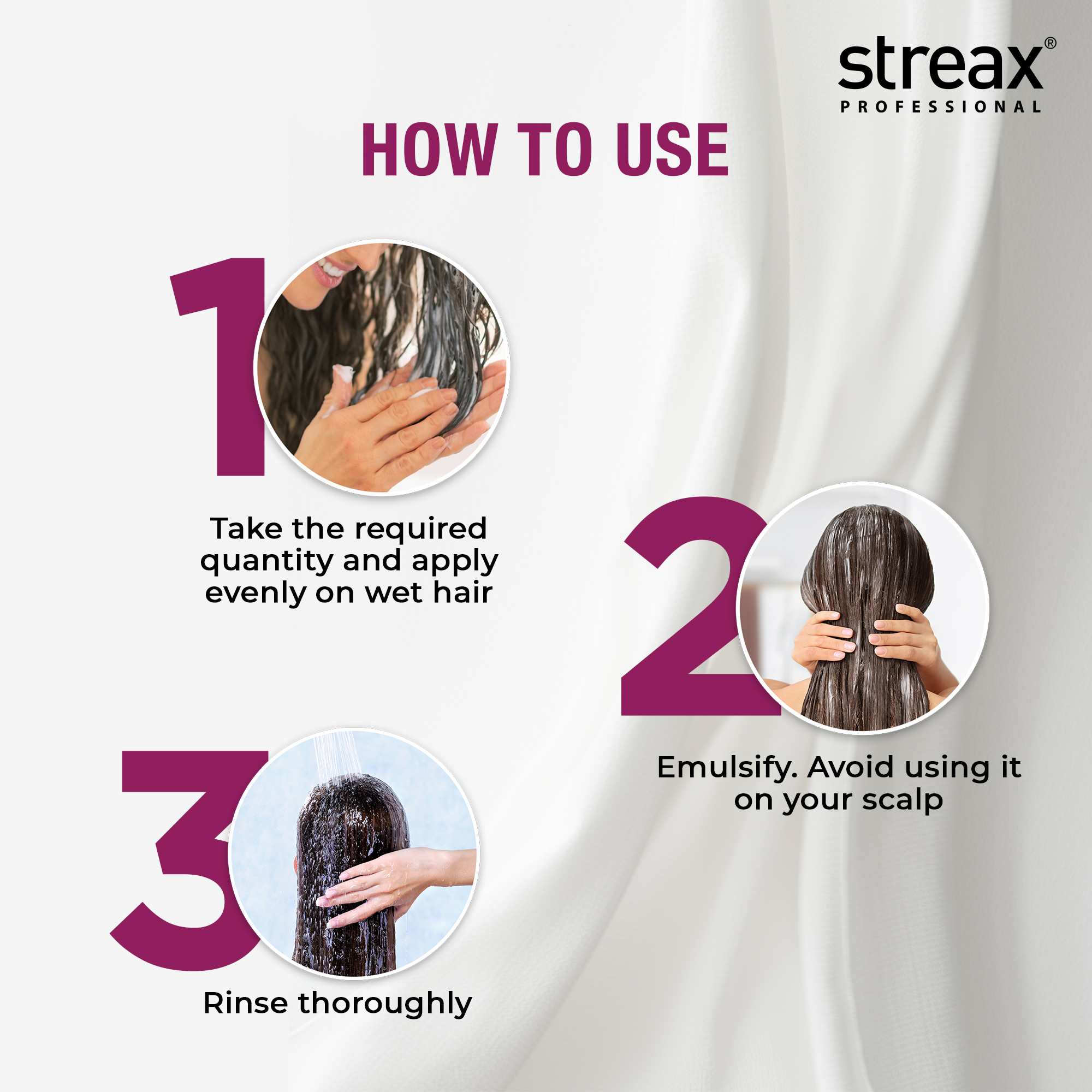 Streax Professional Canvoline Conditioner With Kera-Charge & Baobab Oil, 1400g Buy at Indicrest Image 5