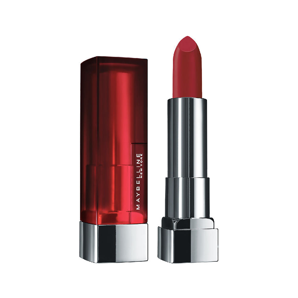 Maybelline New York Color Sensatiol Creamy Matte Lipstick, Lasts Up To 12H - Rich Ruby, 3.9g Buy at Indicrest Image 9