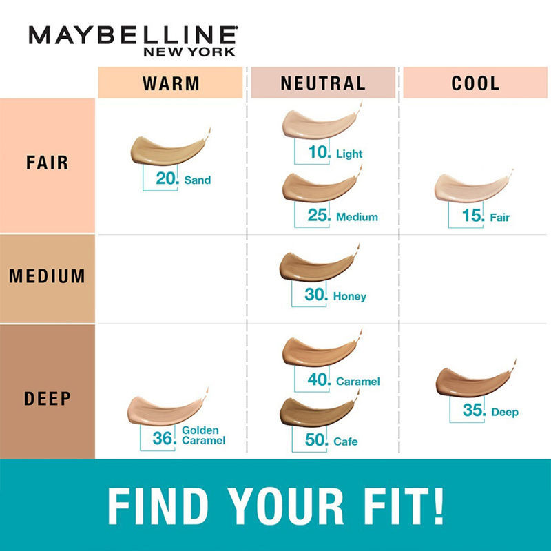 Maybelline New York Fit me Concealer, Oil-free Liquid Concealer for Oily & Dry Skin - Golden Caramel, 6.8ml Buy at Indicrest Image 7