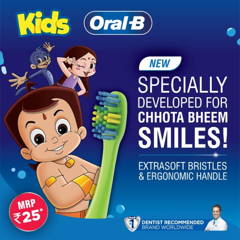 Oral-B Kids Toothbrush - Extra Soft (Pack of 3) Buy at Indicrest Image 6