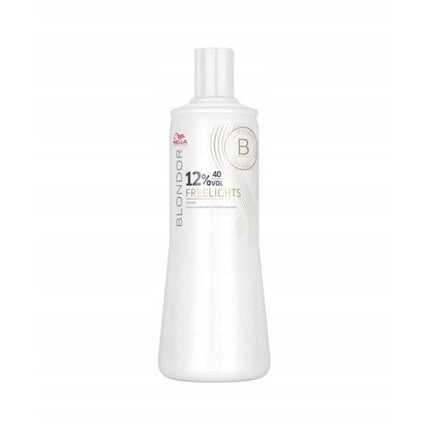 Wella Professionals Blondor Freelights Developer 12% 40 Vol, 1000ml Professional Hair Lightening Developer