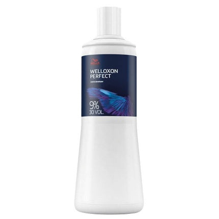 Wella Professionals Welloxon Perfect 9% 30 Vol Cream Developer, 1000ml | Professional Hair Colour Oxidation Cream