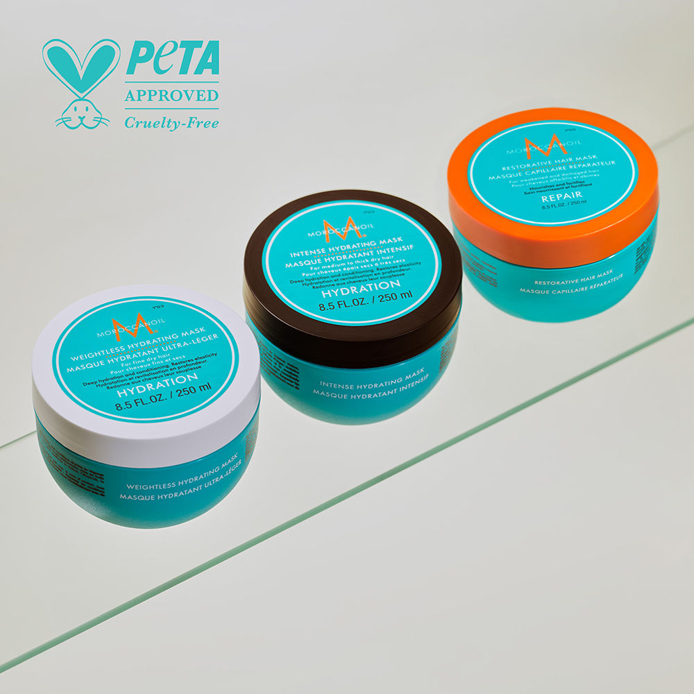 Moroccanoil Restorative Hair Mask | Argan Oil, Shea Butter & Protein | Strengthens Repairs Damaged Hair, 250ml