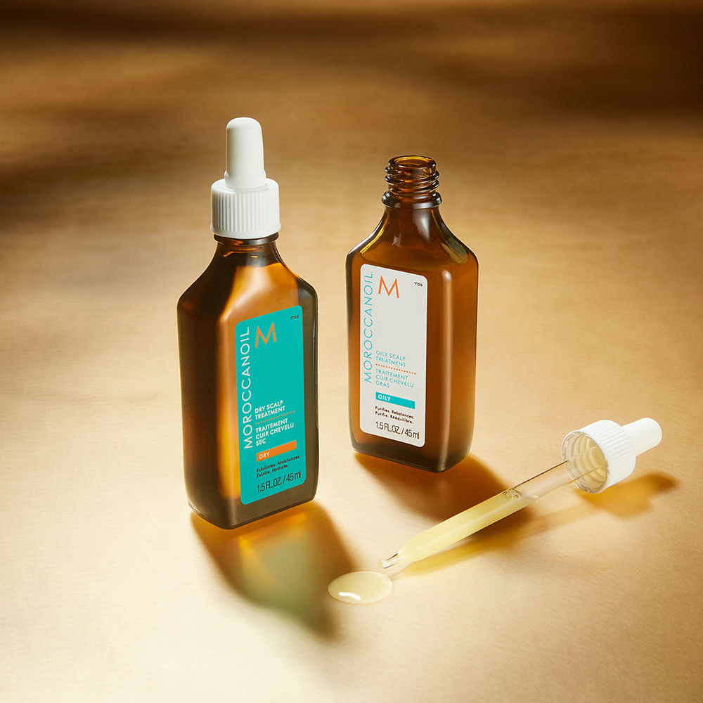 Moroccanoil Dry Scalp Treatment | With Salicylic Acid, Argan & Vitamin E | Soothes & Reduces Flakes, 45ml