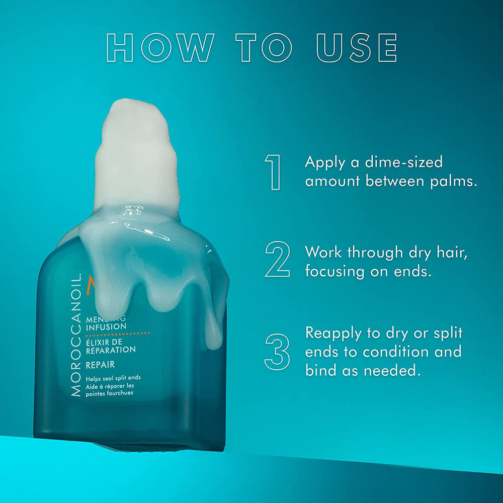 Moroccanoil Mending Infusion with Argan Oil Leave-in Finishing Serum to Help Seal Split Ends, 75ml