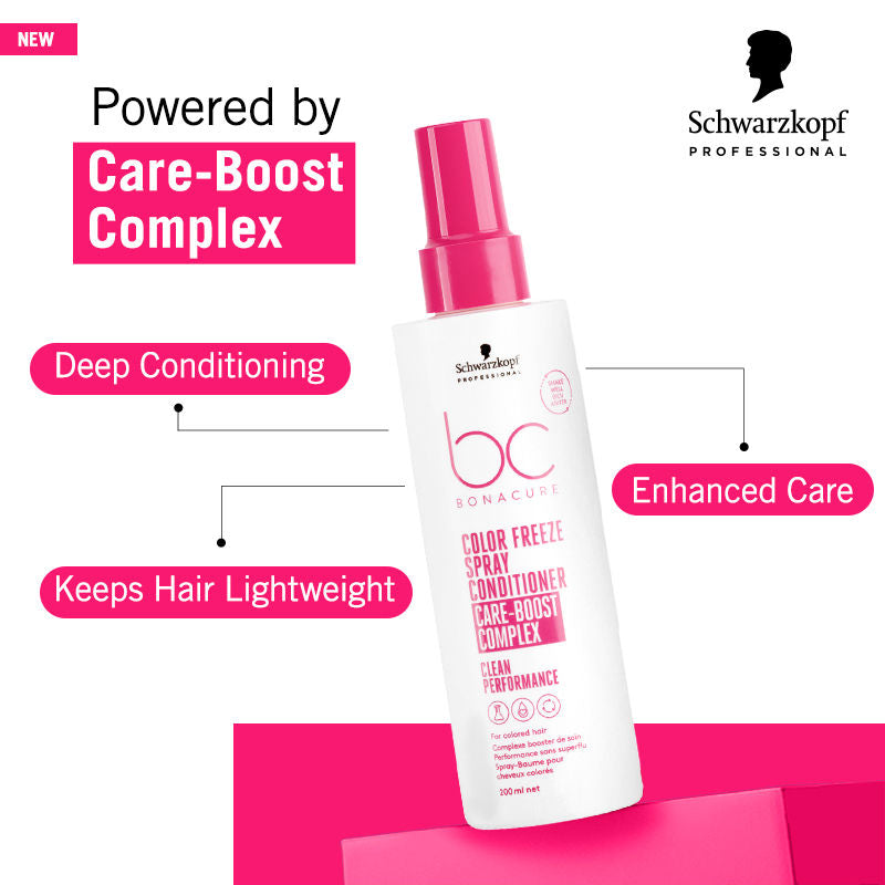 Schwarzkopf Professional Bonacure Color Freeze Spray Conditioner pH 4.5, 200ml Buy at Indicrest Image 4
