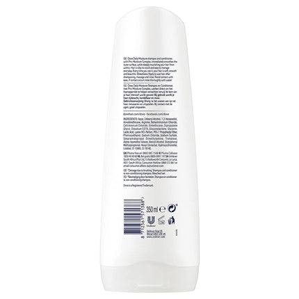 Dove Daily Moisture Conditioner, 350ml | Nourishing Conditioner for Dry Hair