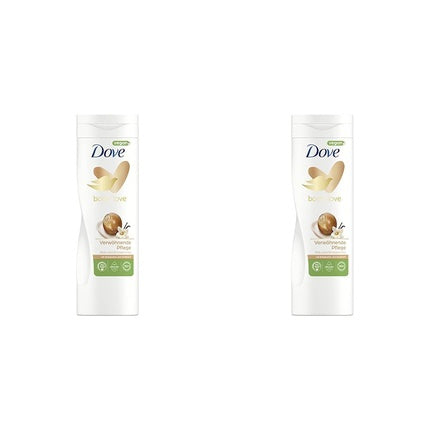 Dove Body Love Nourishing Care Body Lotion with Shea Butter & Vanilla, 400ml Pack of 2 for Dry Skin