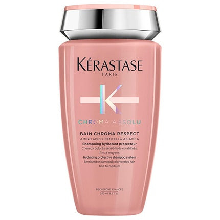 Kerastase Chroma Absolu Bain Chroma Respect Moisturizing Shampoo for Color-Treated Hair, 500ml