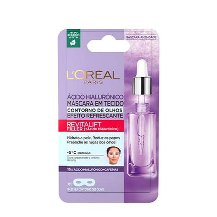 L'Oréal Paris Revitalift Filler Refreshing Eye Mask, 11g | Hydrating Under Eye Mask for a Refreshed Eye Contour