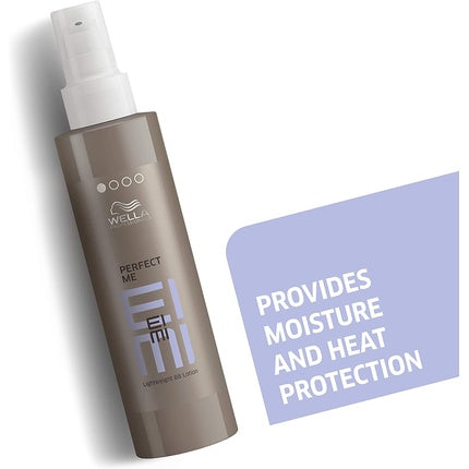 Wella Professionals EIMI Perfect Me Lightweight Beauty Balm Lotion, 100ml | Smoothing Hair Balm for Softness & Shine