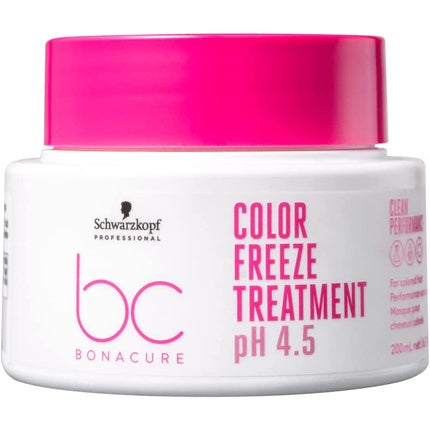 Schwarzkopf Professional BC Bonacure Color Freeze Treatment, 200ml – Deep Conditioning Hair Mask for Colour-Treated Hair