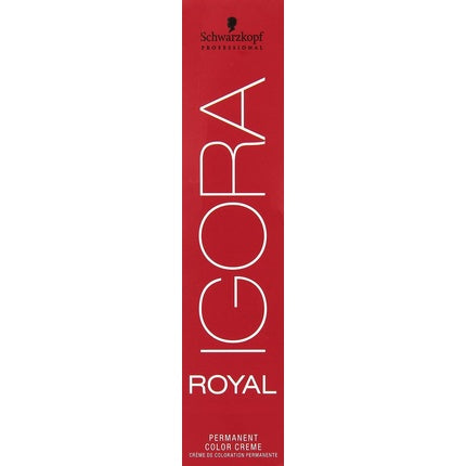 Schwarzkopf Professional Igora Royal 4-88 Medium Brown Red Extra Permanent Hair Color Creme, 60ml