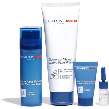 ClarinsMen Hydration Collection | Men's Skincare Gift Set for Cleansing & Hydration