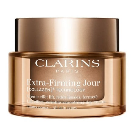 Clarins Extra-Firming Day Cream for All Skin Types, 50ml | Firming & Hydrating Face Moisturizer
