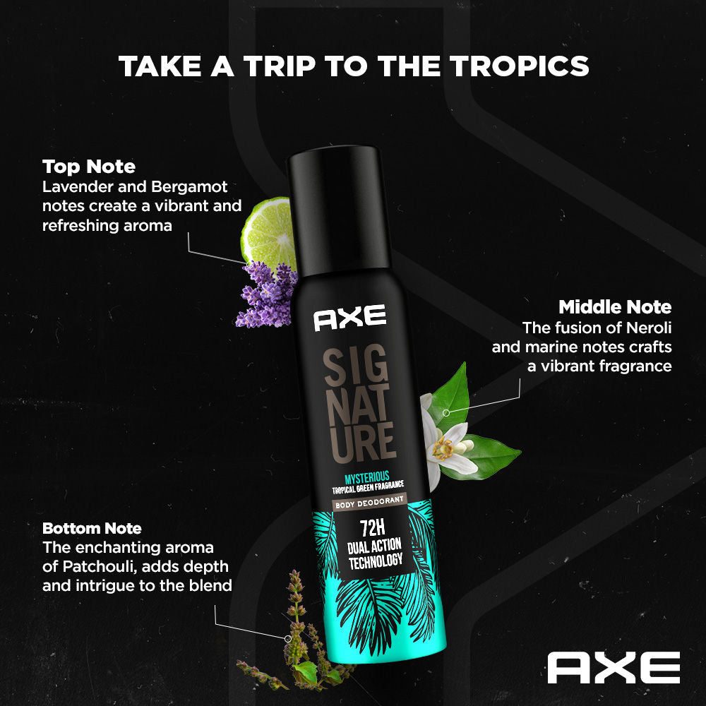 Axe Sigture Body Perfume Mysterious Pack Of 2, 400ml Buy at Indicrest Image 7