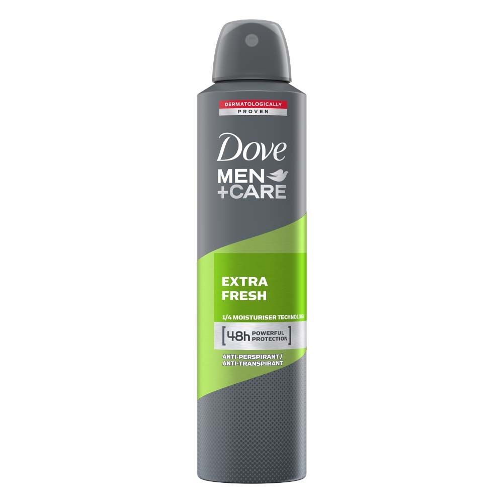 Dove Men + Care Extra Fresh Dry Spray Antiperspirant Deodorant, 250ml Buy at Indicrest Image 9