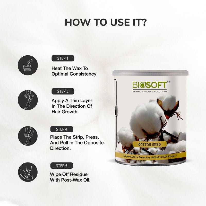 Biosoft Cotton Seed Liposoluble Wax, 800ml Buy at Indicrest Image 4