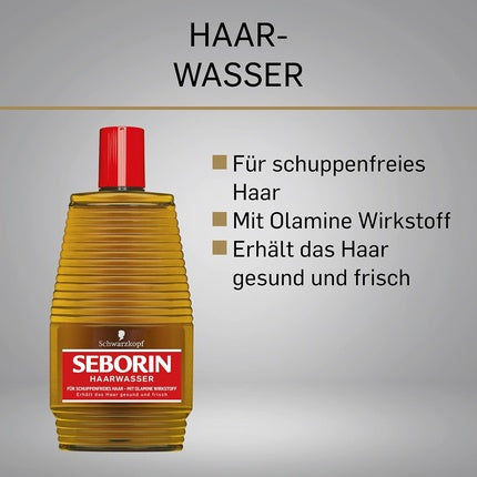 Schwarzkopf Seborin Hair Lotion Hair Tonic Against Dandruff & Scalp Care, 400ml