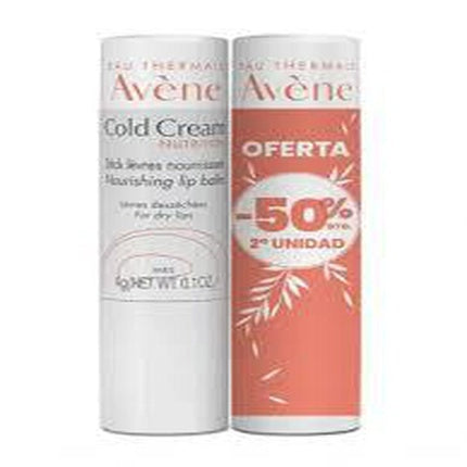 Avène Cold Cream Lip Stick Duo – Nourishing Lip Care Set for Dry & Sensitive Lips