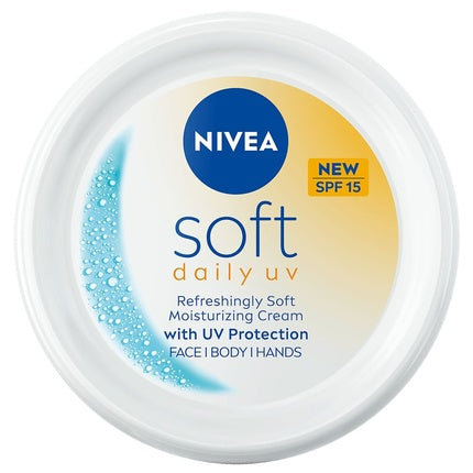 Nivea Soft Daily UV SPF 15 Moisturizing Cream, 100ml