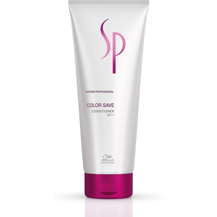 Wella System Professional Color Save Conditioner, 200ml Professional Conditioner for Colour-Treated Hair