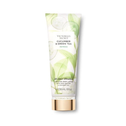 Victoria's Secret Cucumber & Green Tea Nourishing Hand & Body Lotion, 236ml – Hydrating Body Lotion with Fresh Botanical Fragrance