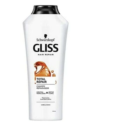 Schwarzkopf Gliss Total Repair Repairing Shampoo, 370ml for Dry & Damaged Hair