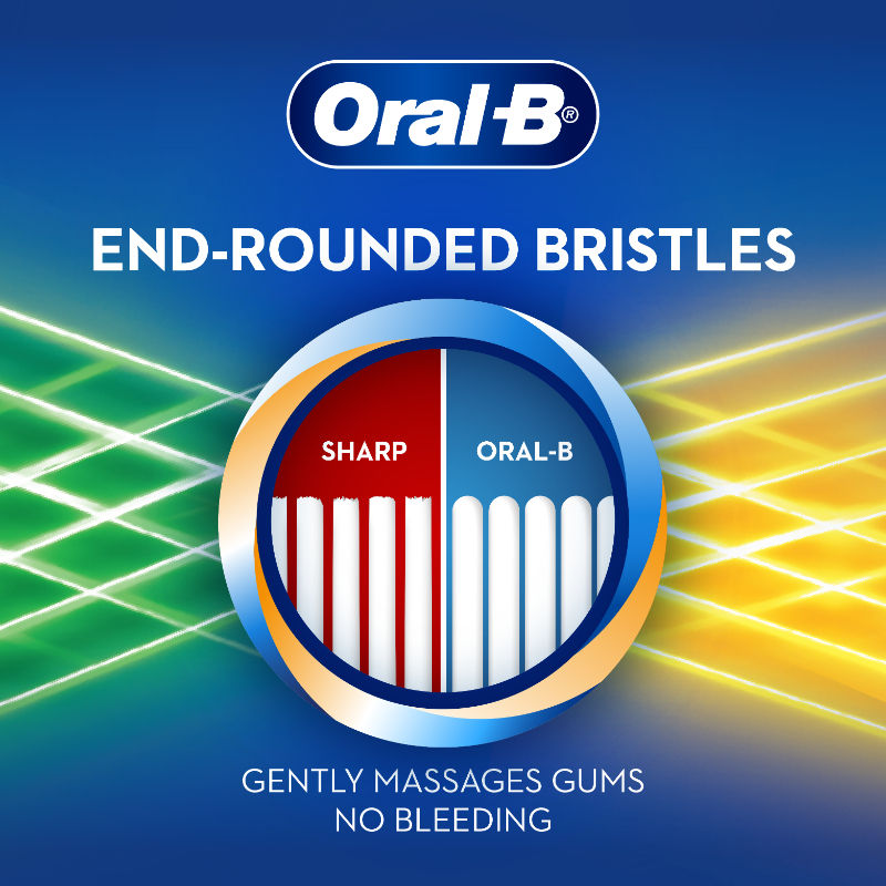 Oral-B Criss Cross Toothbrush (Pack of 1, Medium) Buy at Indicrest Image 5