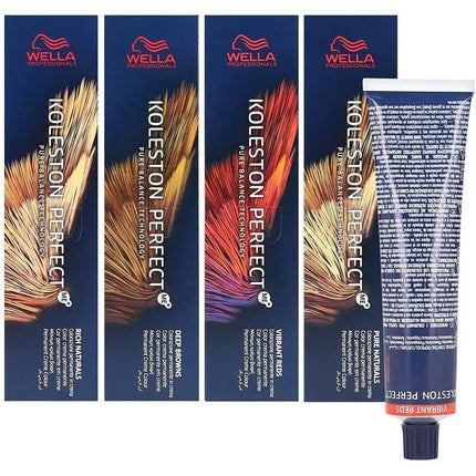 Wella Professionals Koleston Perfect Me+ Vibrant Reds Hair Color 6/5 Light Brown Mahogany, 60ml