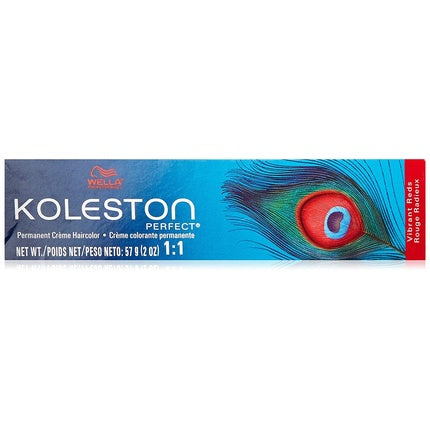 Wella Professionals Koleston Perfect Permanent Hair Dye 7/34 Medium Blonde Golden Red, 60ml Professional Hair Colour