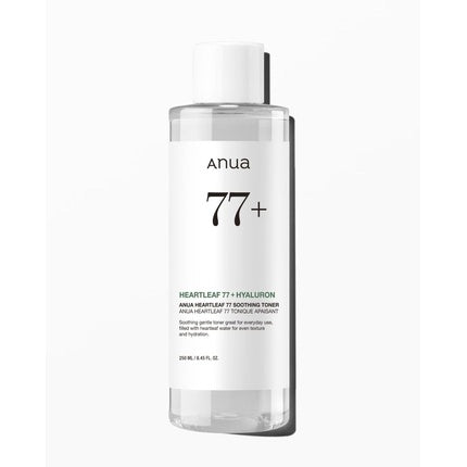 Anua Heartleaf 77 Soothing Toner, 250ml | Hydrating & Calming Facial Toner for Sensitive Skin