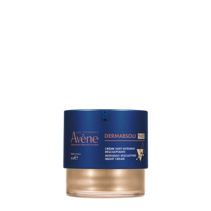 Avène DermAbsolu Night Regenerating Balm, 40ml Overnight Nourishing Face Moisturizer