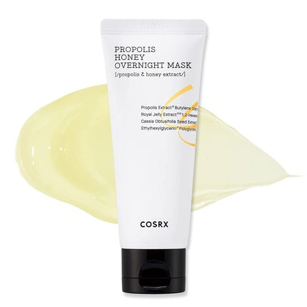 COSRX Ultimate Moisturizing Propolis Extract Honey Overnight Mask, 60ml Ver 1.0 Hydrating Sleeping Face Mask