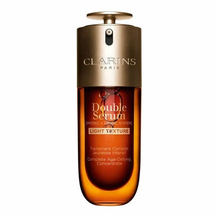 Clarins Double Serum Light Texture, 75ml – Lightweight Hydrating Anti-Ageing Face Serum