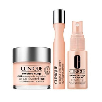 Clinique All About Moisture Kit Hydrating Skincare Gift Set for All Skin Types
