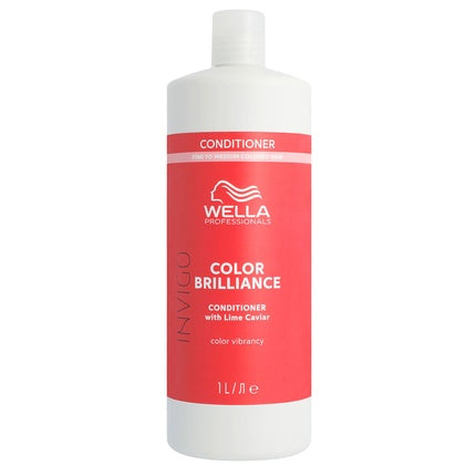 Wella Professionals Invigo Color Brilliance Conditioner for Fine to Normal Hair, 1000ml | Professional Colour Protection Conditioner