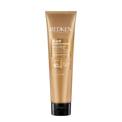 Redken All Soft Moisture Restore Leave-In Treatment for Dry & Brittle Hair, 150ml