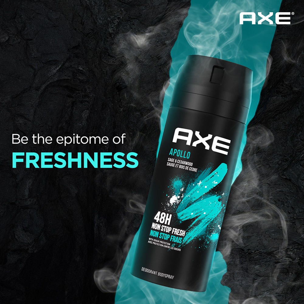 Axe Apollo Sage & Cedarwood Deodorant Body Spray For Men, 97g Buy at Indicrest Image 4