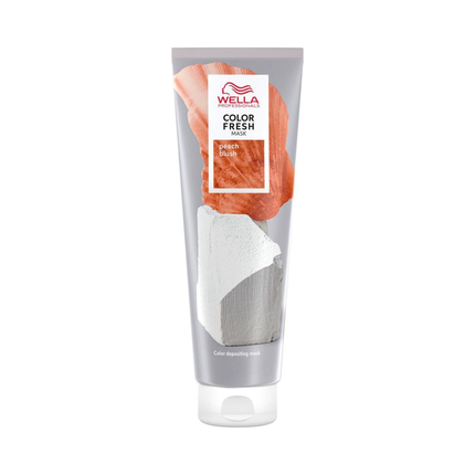 Wella Professionals Color Fresh Mask Natural Peach Blush Hair Mask, 150ml | Temporary Colour-Depositing Conditioning Mask