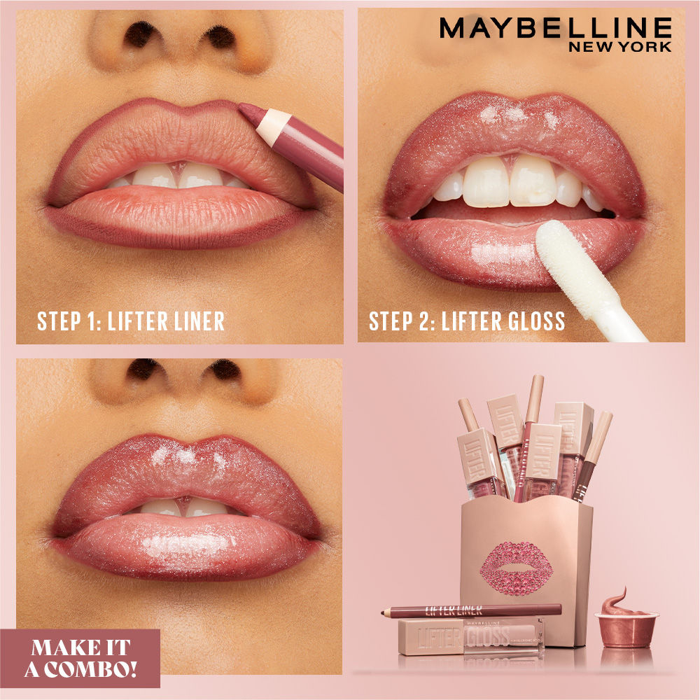 Maybelline New York Lifter Liner Lip Liner Pencil With Hyaluronic Acid - Main Character, 6.7g Buy at Indicrest Image 7