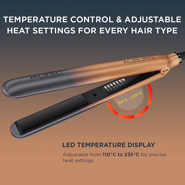 Ikonic Professional Auburn Hair Straightener Buy at Indicrest Image 5