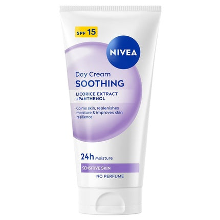 Nivea Essentials Sensitive Day Cream SPF 15 for Sensitive Skin, 50ml