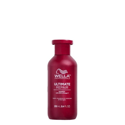Wella Professionals Ultimate Repair Shampoo, 250ml Repairing Shampoo for Damaged Hair
