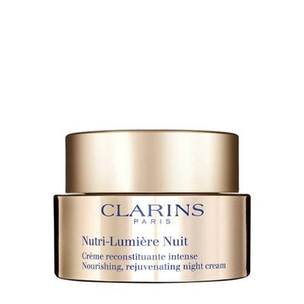 Clarins Nutri-Lumière Night Cream, 50ml – Nourishing & Revitalising Overnight Face Cream for Dry Mature Skin