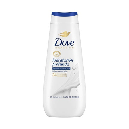 Dove Deep Hydration Shower Gel, 400ml Moisturizing Body Wash for Dry Skin