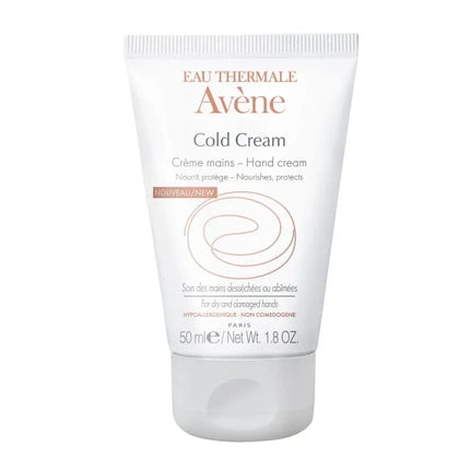 Avène Cold Cream Nourishing & Protective Hand Cream, 50ml – Moisturising Hand Cream for Dry to Very Dry Sensitive Hands