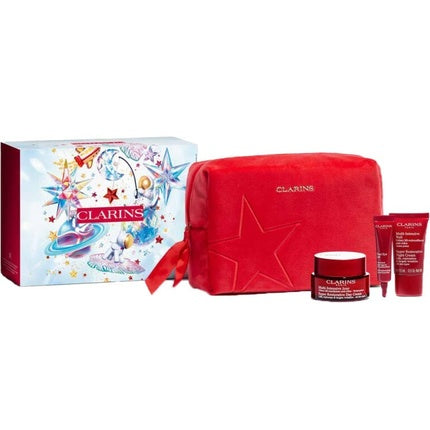 Clarins Super Restorative Collection Gift Set 4 Pieces for Mature Skin Skincare Routine